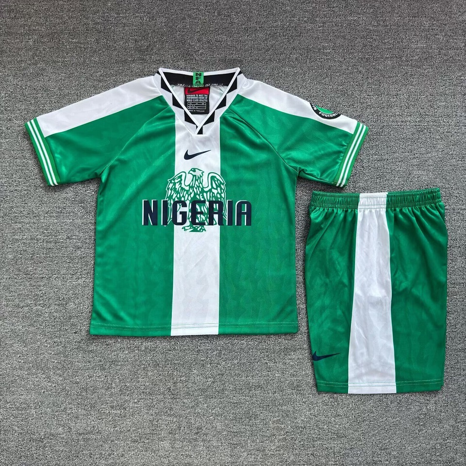 Kids-Nigeria 1996 Home Soccer Jersey